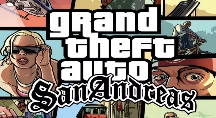 Обложка Grand Theft auto San Andreas