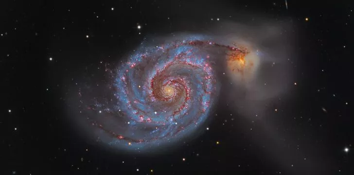 Галактика Водоворот M51