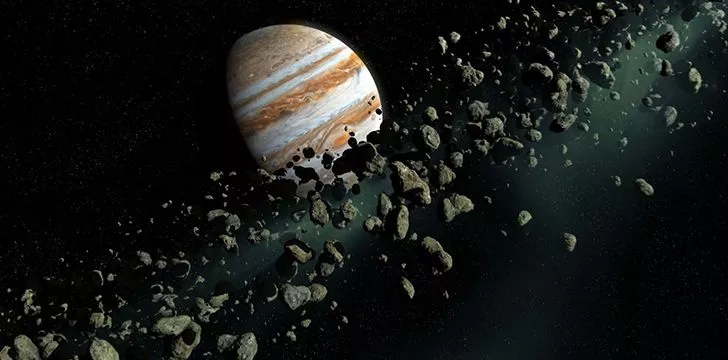 Юпитер любит астероиды!