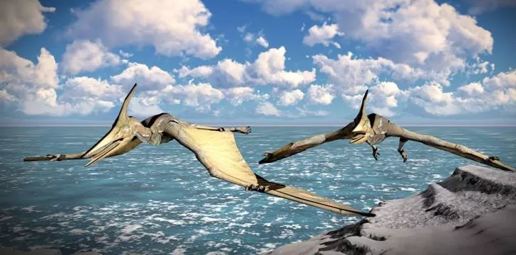 Существовал вид птеродактиля с размахом крыльев больше, чем у истребителя