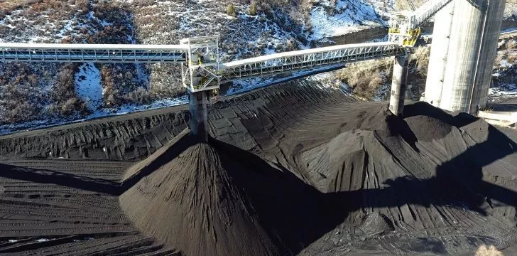Угольная шахта в Колорадо