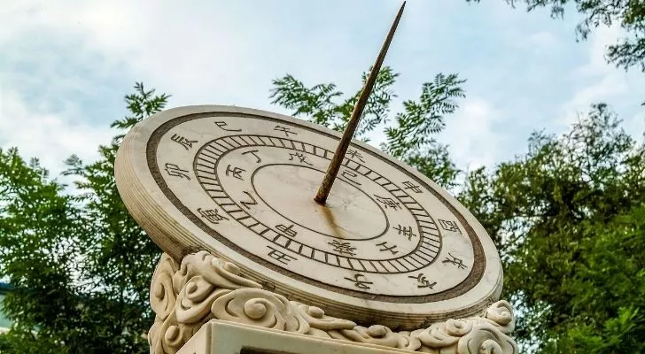 Китайские солнечные часы