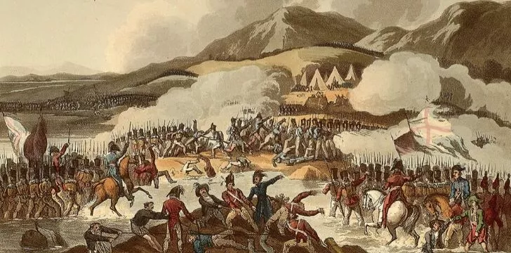 Иллюстрация войны за независимость Мексики