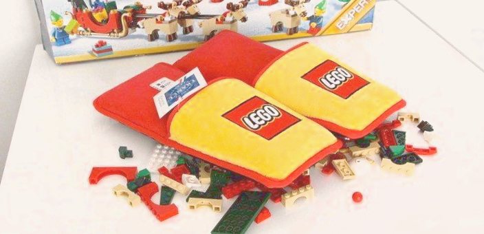 Lego создает защитные тапочки против лего