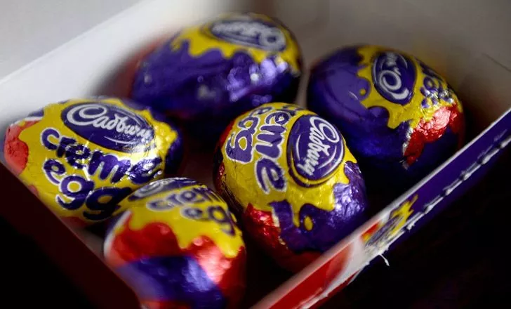Упаковка для кремовых яиц Cadbury's Creme Egg