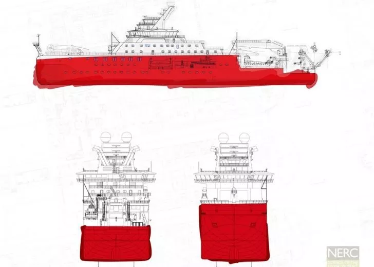 Проект 15 000-тонного геодезического корабля-гиганта